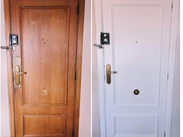 Lacado de puerta entrada 